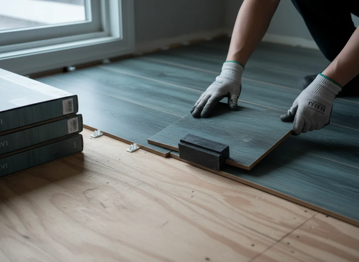 Luxury Vinyl Plank Installation company in Brookville, KS